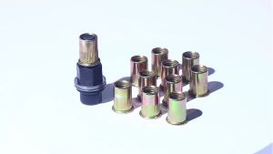 11Pcs Manual Riveter Nut Tool Accessory For Nuts M3 M4 M5 M6 M8 M10 M12 Simple Installation Hand Rivet Nut.