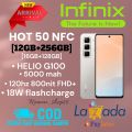 Hp infinix HOT 50 NFC Ram [ 16GB+128GB ]+ [ 12GB+256GB ] Garansi resmi 1tahun ,imei terdaftar kementrian .. 