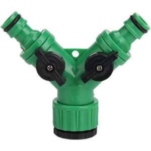 Faucet Adapter One Split Into Two Joint Connect Washing Machine Faucet Quick Universal Adapter for Car Wash Hoses Shunts