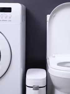 Thùng Rác Dạng Đẩy Có Nắp Phong Cách Nhật Bản Đa Năng 10L / 12L / 14L-yoga150