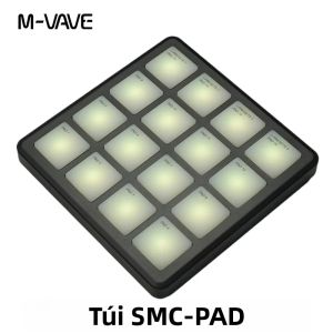 Bộ Điều Khiển MIDI Không Dây M-VAVE SMK-Mixer Kết Nối USB Có Thể Sạc Lại Bảng Điều Khiển Trộn Âm Cho Windows/Mac/iOS/Android