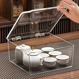 TANGJIXIONG | Drainable Dustproof Cup Storage Box