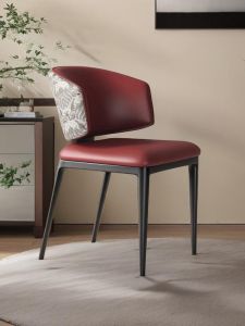 Designer Minimalist Chair Luxury Embroidery Large And Small Apartment Dining Chair Home Use Bohemian Chair Modern Simplicity