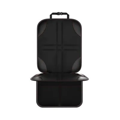 Car Seat Protector Cover for Child Baby Pet Universal Fit Non-Slip Waterproof Anti-Scratch Stain Resistant with Storage Pockets
