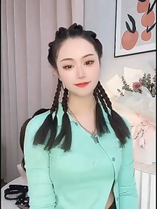 【COD/READY】Korean Boxer Braid Wig Women Twisted Ponytail Hair Extension Elastic Hair Rope Braids Wig Hair Accessories