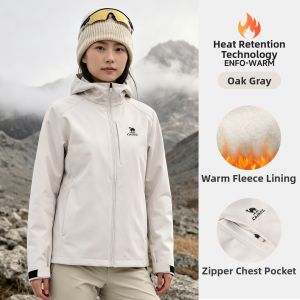 CAMEL | Windproof Outdoor Insulated Soft Shell Jacket