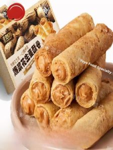 Handmade Peanut & Taro Filling Egg Roll Pastry