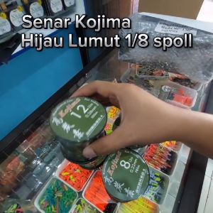 Senar Pancing Kecil Super Kuat Kojima 1/8 Spool Hijau Lumut
