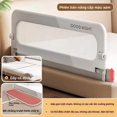 FEIZHUXIANSEN | Thanh Chắn Giường Một Mặt Bảo Vệ Trẻ Sơ Sinh