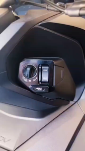 For Honda ADV160 ADV 160 2022-2024 2025 Accessories Ignition Switch Cover CNC Electric Lock Button