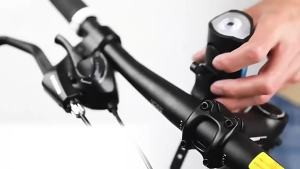 Bicycle Horn Light 120dB USB Rechargeable LED Front Headlight with Multiple Modes for MTB Road Bike Handlebar Night Ride