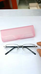 Kính lão đọc sách nữ gọng nửa viền cước tròng kính nhỏ dành cho nữ đủ số từ 0.5- 4.0 độ