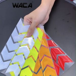 10 ชิ้น WACA เทปสะท้อนแสงลูกศร สติ๊กเกอร์สะท้อนแสงลูกศร สติกเกอร์สะท้อนแสง รถยนต์ รถจักรยานยนต์ รถบรรทุก จักรยาน แถบสะท้อนแสง แสงสะท้อนนิรภัยสำหรับกลางคืน 419 FSA pro9