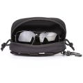 Tactical Molle Glasses Pouch Sunglasses EDC Waist Pack Utility  Army Hunting Accessories Organizer Eyeglasses Case Bag. 