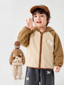 DUDUJIA | Áo Khoác Velvet Trẻ Em Cho Mùa Thu