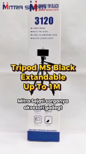 Mitra Sejati Tripod Extandable up to 1M Hitam