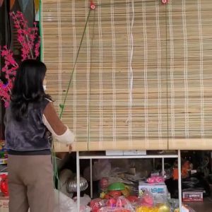 Mành Treo Cửa Sổ Ngoài Trời Tre Bamboo Dày Dặn Chắn Nắng Cao 2m - Xuất Xứ Việt Nam