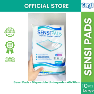 Sensi Pads Underpads Sekali Pakai 60x90cm | Alas Tahan Bocor Dewasa Bayi Popok Lansia