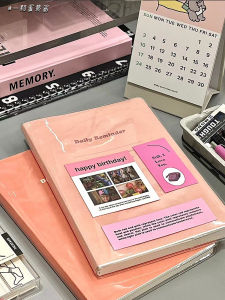 A5 Size Notebook Journal Thickened Horizontal Line Design Beautiful Looking for Business And Study Soft Cover Notebook