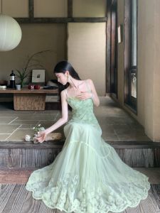 Romantic Lace Top And A-Line Skirt Set