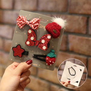 Cute Princess Hair Clip for Girls Baby Toddler Safe Hair Accessories Non-Damaging Hairpins Childrens Fashion Accessories