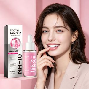 oralhoe | Nano-Hydroxyapatite Teeth Whitening Serum Deep Clean Stains Cavity Protection Fresh Breath Oral Care Teeth Brightening Essence