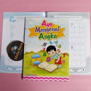 Buku Anak TK Ayo Membaca Menulis Berhitung -GMedia Ukuran Besar