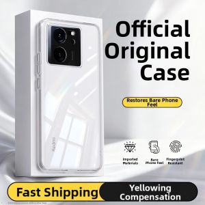 imobile | Clear Silicone Ultra-Thin Protective Full-Enclosure Case for Xiaomi 13T Pro