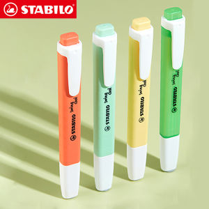 1pcs German STABILO Color Highlighter Pen 275 Large Capacity Marking Pen Eye Protection Light Color Kawaii School Stationery