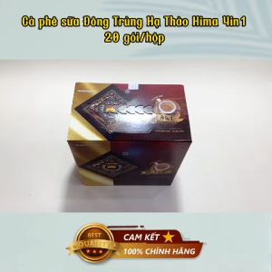 Combo 2 Hộp Đông trùng hạ thảo cà phê sữa 4 in 1 (18g x 20 gói/hộp)