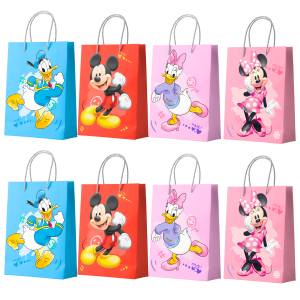 Hot Toys | 24 Pcs Mickey Minnie Gift Bags Mickey Minnie Party Bags Mickey Minnie Candy Bags for Mickey Minnie Party Decorations Supplies