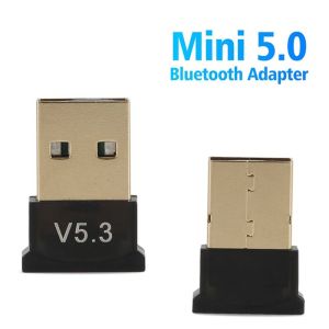 USB Bluetooth 5.0 Adapter For PC Laptop Desktop High Speed Transmission Office Gaming Audio Accessory Audio Receiver Transmitter