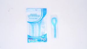 2 Box Dental Floss Threader Dental Traction Line Oral For Crown Brace Bridge Implant Hoop Threading Braces Steel Traction