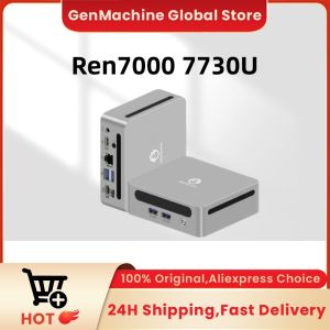 Genmachine | GenMachine AMD Ryzen™ 7 7730U 16GB RAM 512GB ROM Windows 11 Ryzen MINI PC DDR4 8 Core 16 Thread 4.5GHz TDP 15W WIFI6 Diy Gaming