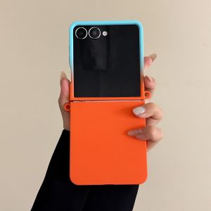 szhaiyu | Candy Color Silicone Soft Phone Case for Samsung Galaxy Z Flip8 Flip7 Flip6 Flip5 Flip5 Flip4 Flip3 5G Flip7 FE Shockproof Cover