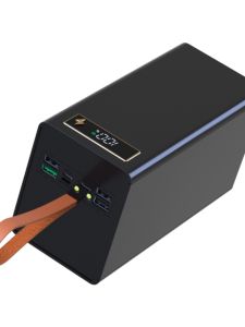 Hộp Đựng Pin 40 Cell 18650 Không Hàn Power Bank Vỏ Lớp Ngoài Bộ Hộp Sạc Di Động LED P2 Sạc Nhanh Hình Trụ Cho Điện Tử