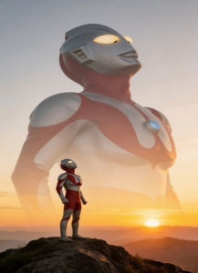 Bandai | Oil Painting Animation Character U-Ultraman By Number DIY Wall Art Decor for Home Living Room Bedroom Office Unframed