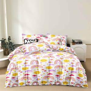 TULIOHOMES CANADIAN COTTON BEDSHEET ONLY KIDS PRINT
