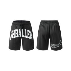 UH American Style Basketball Shorts Lightweight Breathable Quick Dry High Elasticity Tech Fiber Drawstring Mens Five-Quarter Pants