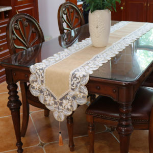 American Style Table Flag Oil Resistant Waterproof Lace Dining Table TV Cabinet Dust Cover Cloth High End Feel Tablecloth