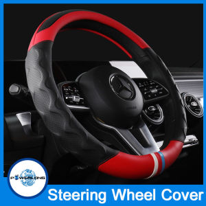 Powerlong PH JX090 Breathble Non-slip Car Steering Wheel Cover with Standard-Size 38cm/15 inch