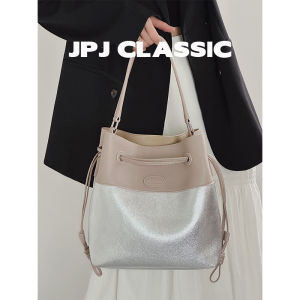 jpj | กระเป๋าสะพายข้างผู้หญิง JPJClassic หนังวัวชั้นบน กระเป๋าคลัตช์แบบพับได้ กระเป๋าสะพายข้าง กระเป๋าสะพายไหล่เดียว สีบล็อก กระเป๋าสะพายข้างแบบลำลองสำหรับไปทำงาน