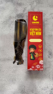 [BST 12 Con Giáp] Lược Sừng Mỹ Nghệ Limoki – Ngựa ( Mã )