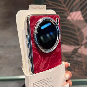 Ốp Lưng Điện Thoại Bằng Vải Nhung Đỏ Mạ Điện Phong Cách Alps Cho Vivo X300 X200 pro Mini X100s pro Iqoo 13 Ultra Bảo Vệ