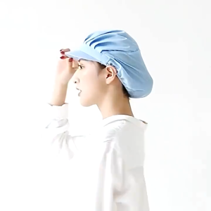Free Gift 2Pcs Fashion Chef Waiter Mesh/Cotton Hat Cap Hairnet For Chef Restaurant Net Workshop