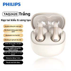 Philips | Tai Nghe Thể Thao & Gaming Bluetooth Mở Thiết Kế Hủy Tiếng Ồn AI