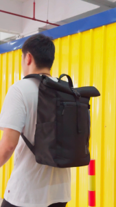 tomtoc T61 Rolltop Laptop Backpack 15.6 & 17.3 Inch MacBook Bag Office Bagpack