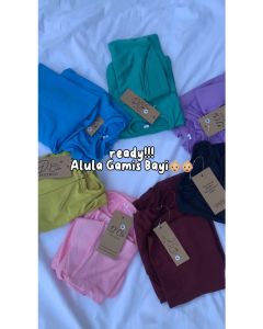Gaudy - Alula Dress Newborn Gamis Kids Set Hijab Baju Muslim Syari Anak Perempuan 0-12 Bulan