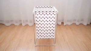 HomiesTrends Foldable Hamper Waterproof Home Large Laundry Basket Storage Basket