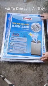 Combo 10 tem dán máy giặt GREE